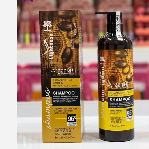 شامپو لایتنس ارگان اصلی ضد ریزش و تقویت کننده مو  900ml
