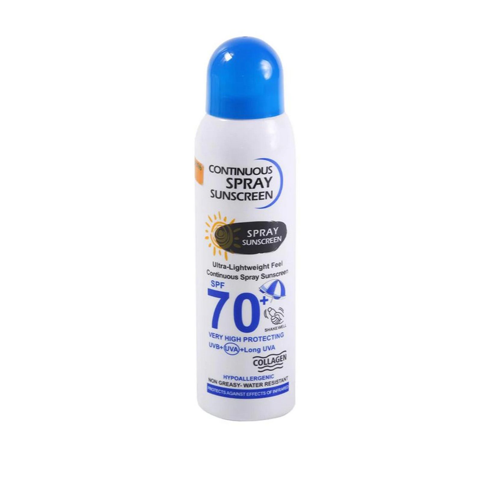 اسپری ضد افتاب وکالی spf 70 فوق العاده با کیفیت و اورجینال