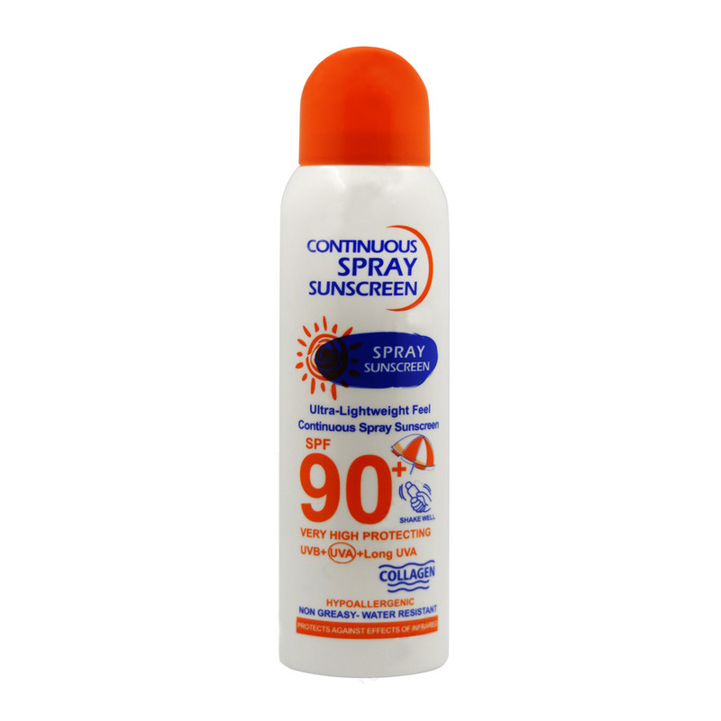 اسپری ضد آفتاب وکالی spf 90 فوق العاده با کیفیت و اورجینال
