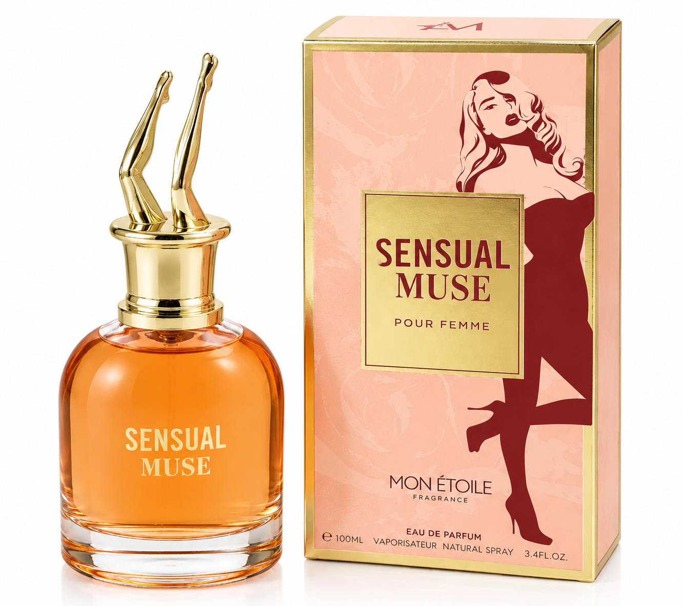 ادکلن ۱۰۰ میل زنانه SENSUAL MUSE با ماندگاری بالا